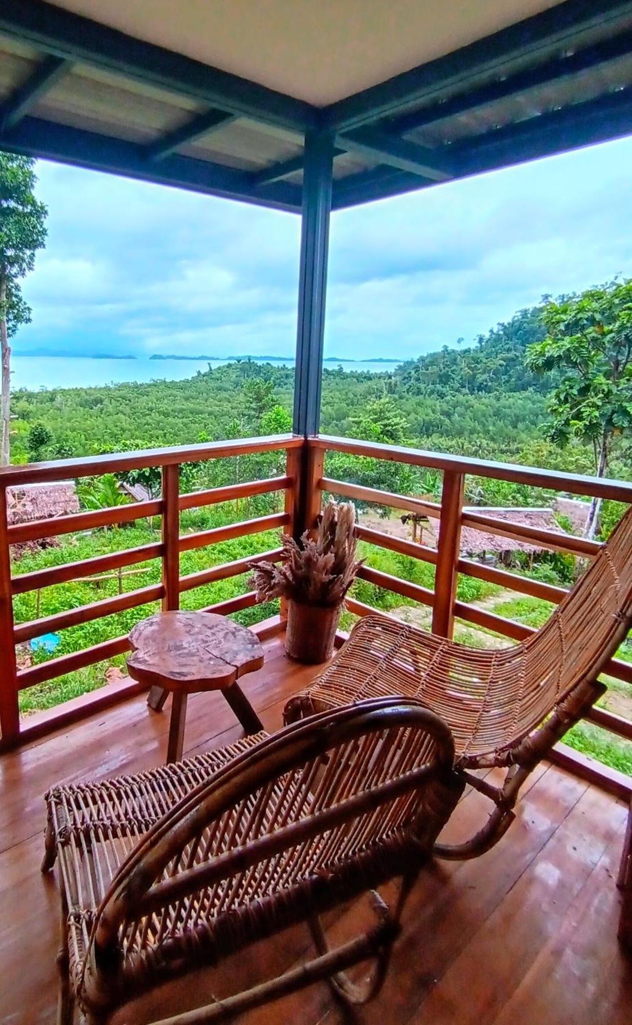The View - Jungle Lodges - Port Barton Сан-Висенте Экстерьер фото
